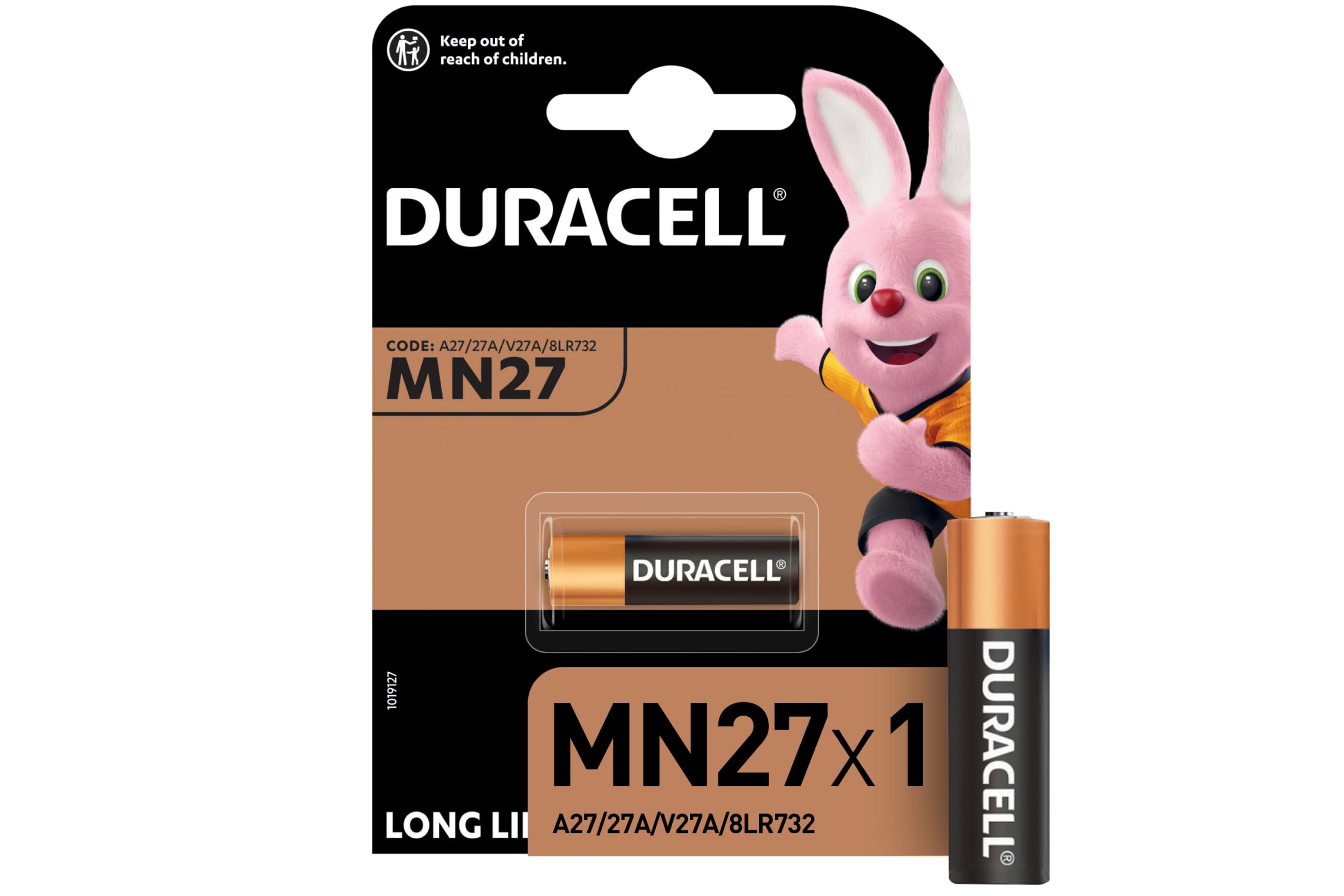  A27 - Basic MN27 (8LR732) Alkaline 12V BP-1 "Duracell", !