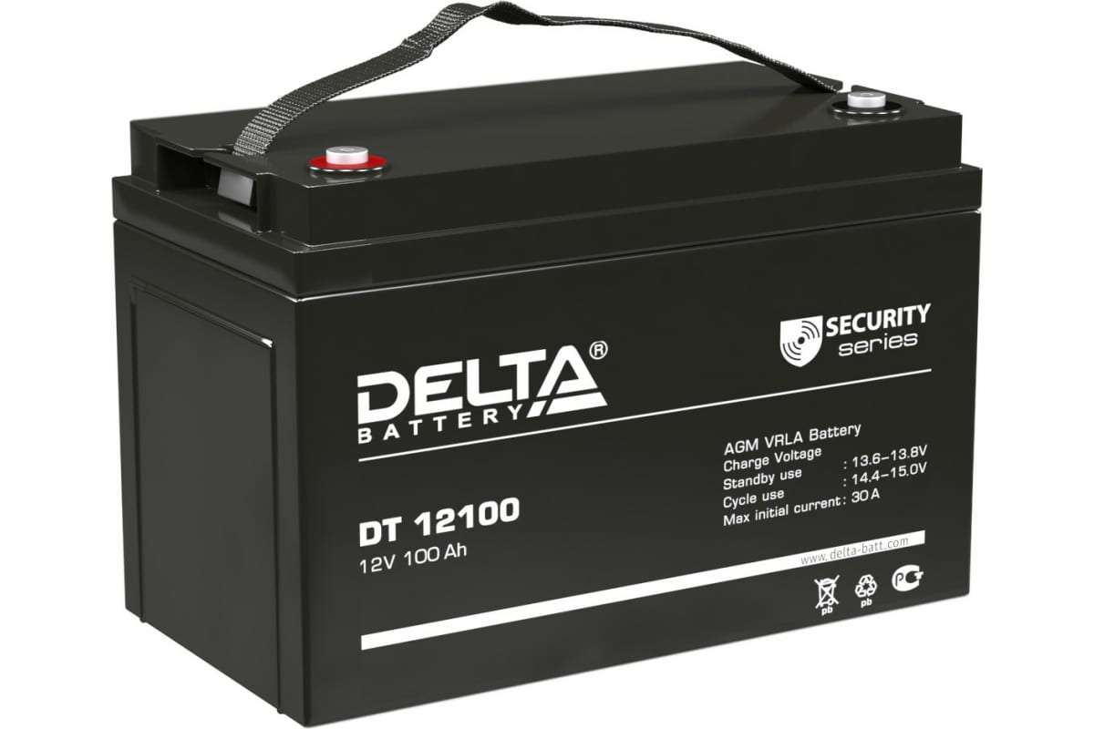  AGM - DT12100 12 100 172329219  29,2  "Delta Battery"