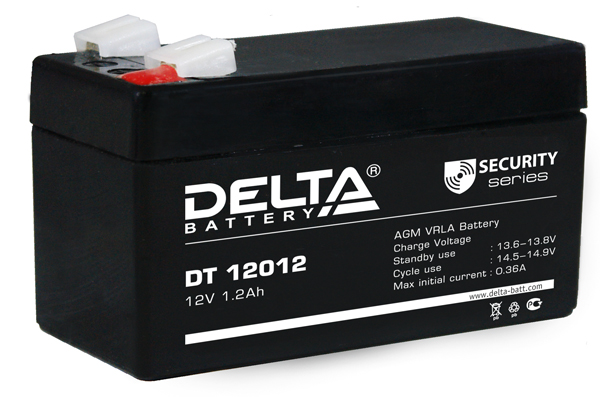  AGM - DT12012 12 1,2 974453 0,58 "Delta Battery"
