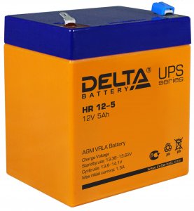  AGM - HR12 -5 12 5  9070107 1,8  "Delta Battery"
