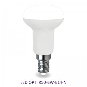  LED - Opti R50-6.0W-220V-3000K-E14 "" (10/100)