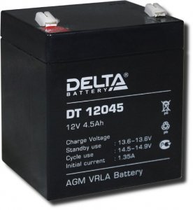  AGM - DT12045 12 4,5 9070107 1,6  "Delta Battery"