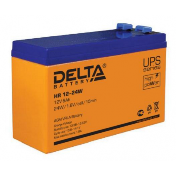  AGM - HR12-24 W 12 6 1515294 2,18  "Delta Battery"