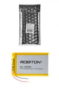- Robiton Li-Po LP605590 3.7 3500 PK1, 14907