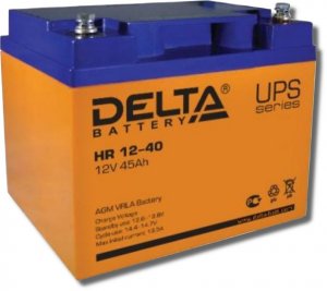  AGM - HR12-40 12 40 198166170  14,8 "Delta Battery"