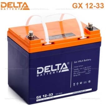  GEL - GX12-33 12 33 195130180 11  "Delta Battery"