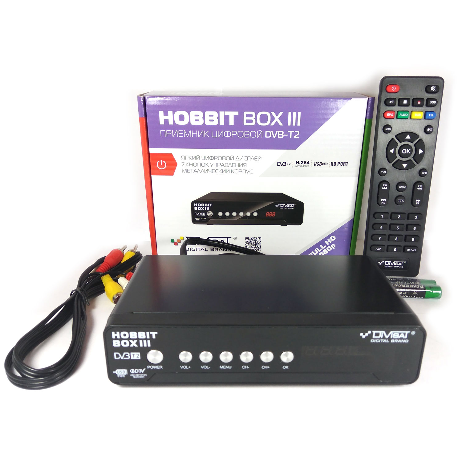 DVS-T2 HOBBIT BOX III:    DVB-T2